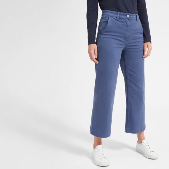 Everlane The Wide-Leg Crop Pant - Picture 1 of 7